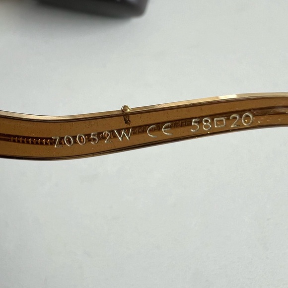 Louis Vuitton Gina sunglasses in light glitter honey (Z0052W) pristine condition - Picture 11 of 14